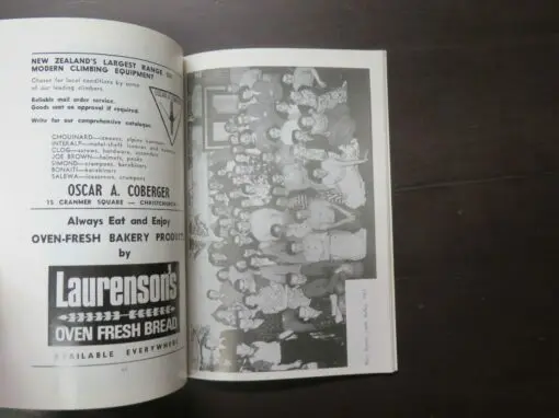 R. J. Keen, ed., Outdoors, Fiftieth Anniversary Issue (1923 - 1973) with supplement, The Official Journal of the Otago Tramping and Mountaineering Club, Dunedin, - Image 4