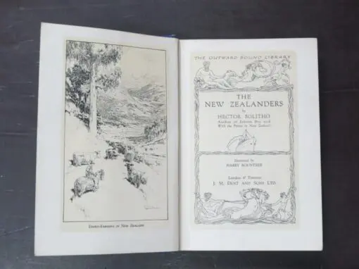 Hector Bolitho, The New Zealanders, Illustrated by Harry Roundtree - Image 6