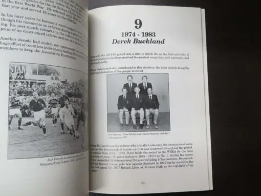 Wellington Rugby Referees Association, The 31st Man, 100 Years Of The Wellington Rugby Referee's Association - Image 5