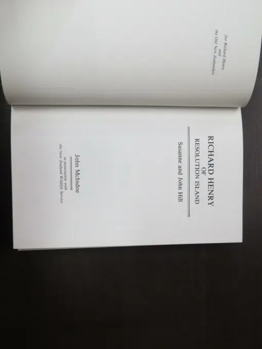 Susanne Hill, John Hill, Richard Henry of Resolution Island, A Biography - Image 11