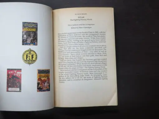 Steve Jackson, Ian Livingstone, Edited by Marc Gascoigne, Titan, The Fighting Fantasy World - Image 9