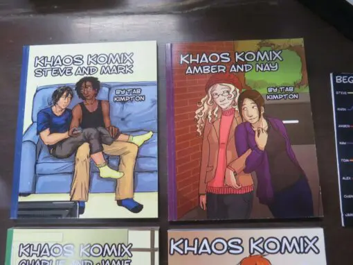 Tab Kimpton, Khaos Komix, The Complete Collection, 4 volumes in slipcase - Image 5