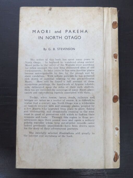 G. B. Stevenson, Maori and Pakeha in North Otago - Image 2