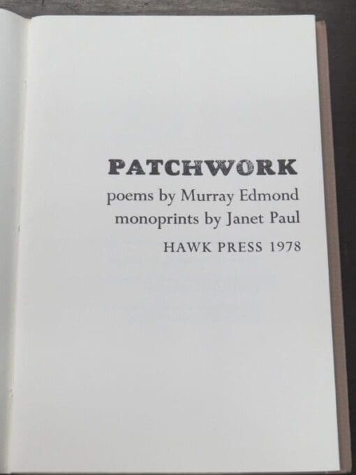 Murray Edmond, Janet Paul, Patchwork - Image 7