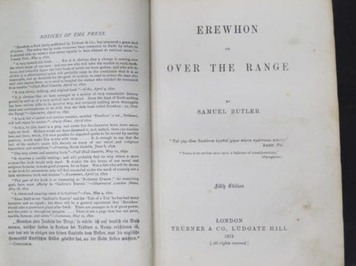 Samuel Butler, Erewhon - Image 7