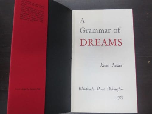Kevin Ireland, A Grammar of Dreams - Image 3