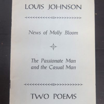 Louis Johnson, Two Poems