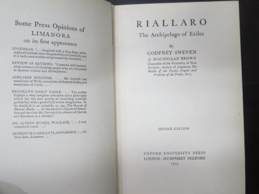 Godfrey Sweven (John Macmillan Brown) Riallaro - Image 7