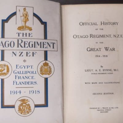 Byrne, Otago Regiment photo 1