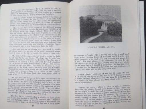 Tapanui Parish 1864 - 1964, A Centennisl History of The Presbyterian Church - Image 4