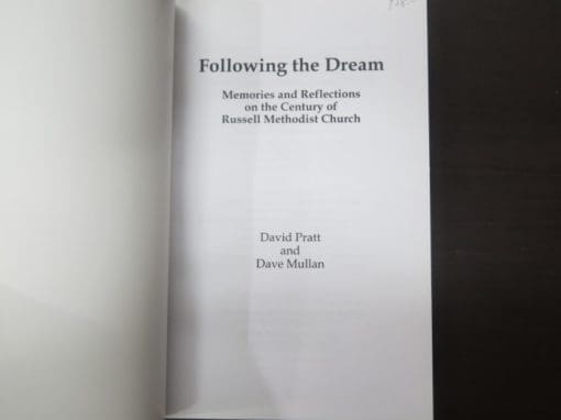Dave Mullan, David Pratt, Following The Dream, Shared Memories and Reflections on the Russell Methodist Church - Image 6