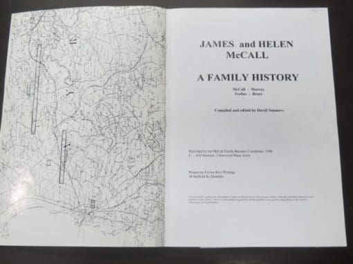 David Simmers, James and Helen McCall, A Family History, McCall : Murray : Forbes : Bruce - Image 2