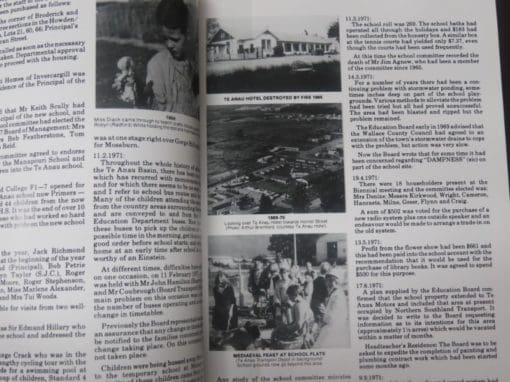 Pankhurst, Te Anau School 1937 - 2012, 75 Years of Education - Image 7