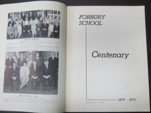 H. A. Thomson, Forbury School 1875 - 1975, Souvenir of the Centenary - Image 4