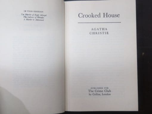 Agatha Christie, Crooked House - Image 7