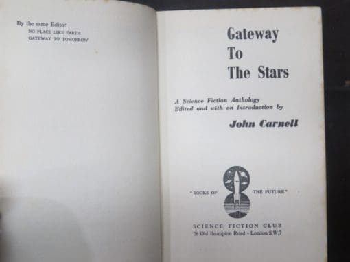 John Carnell (ed.) Gateway to the Stars, A Science Fiction Anthology, 1955 - Image 4