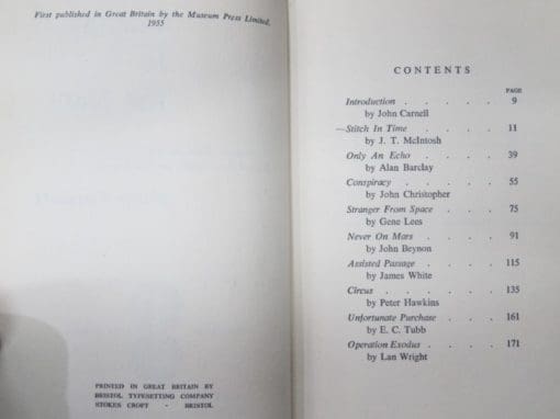 John Carnell (ed.) Gateway to the Stars, A Science Fiction Anthology, 1955 - Image 3