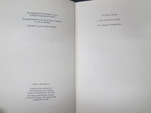 Anne McCaffrey, Dragon Song - Image 3