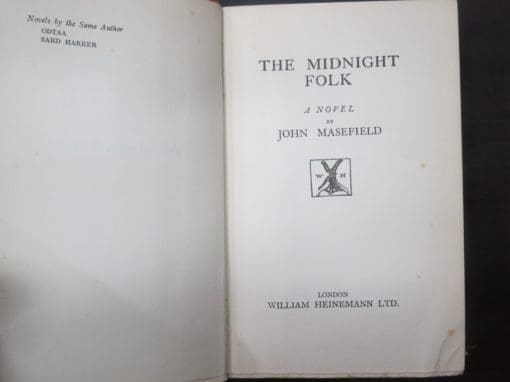 John Masefield, The Midnight Folk, 1927 - Image 5