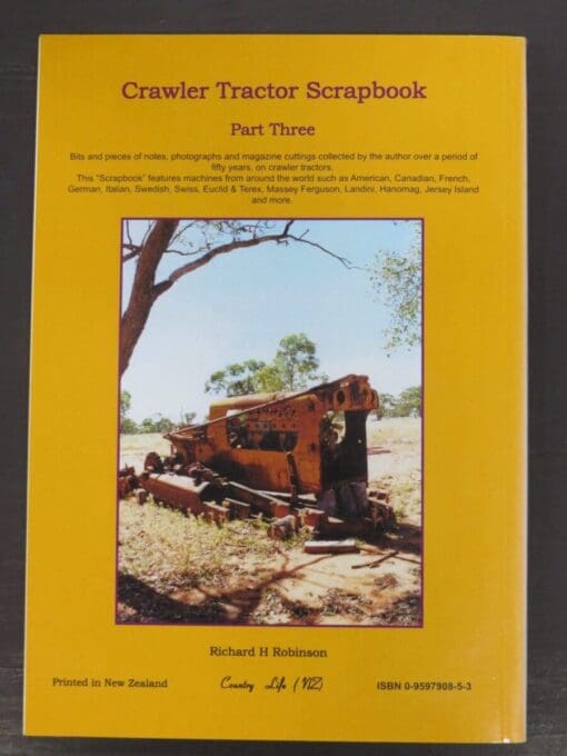 Richard H. Robinson, Crawler Tractor Scrapbook, Parts 1, 2, 3 & 4 - Image 6