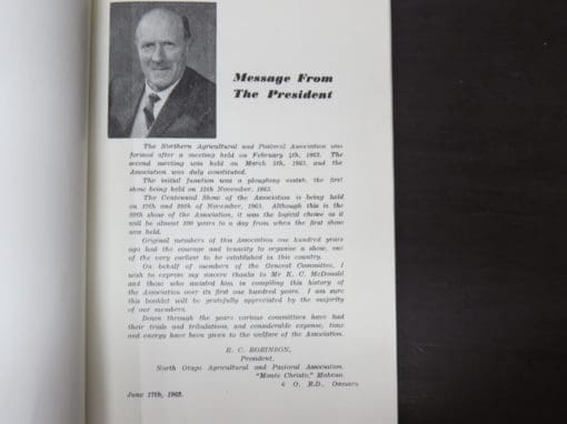 North Otago Agricultural & Pastoral Association Centennial History 1863 - 1963 - Image 7