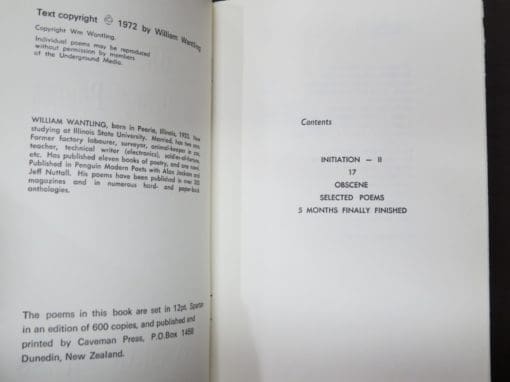 William Wantling, Obscene & Other Poems - Image 4