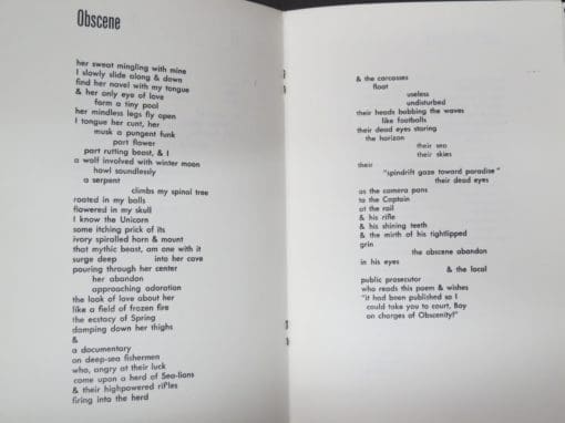 William Wantling, Obscene & Other Poems - Image 3