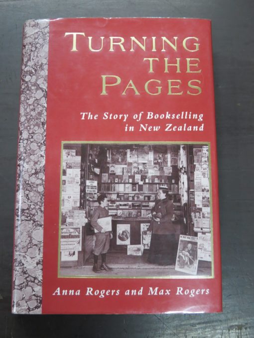 Anna Rogers Max Rogers, Turning the Pages, Bookselling in New Zealand, photo 1