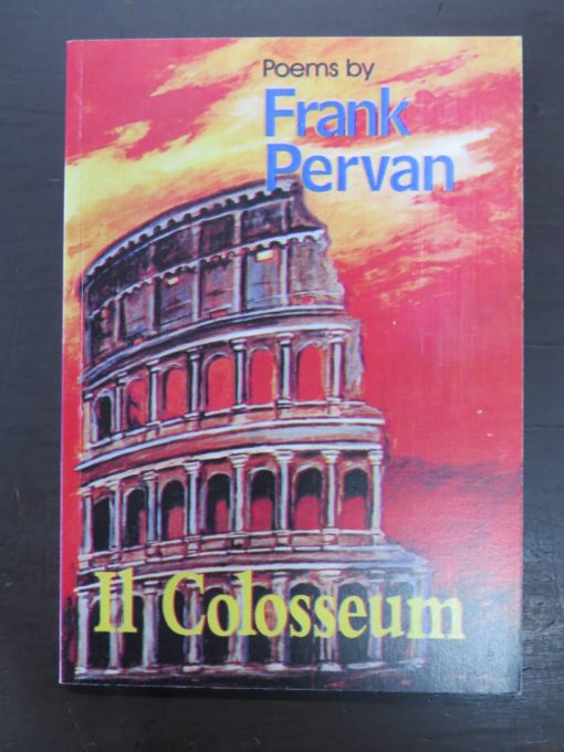 Frank Pervan I1 Colosseum, Square One Press, Dunedin, New Zealand Poetry, photo 1