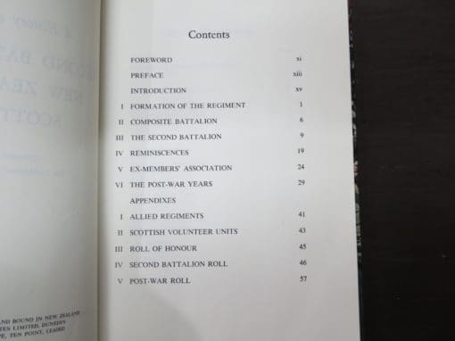 A History of the Second Battalion New Zealand Scottish, Compiled by the Ex-Members' Association - Image 12