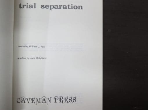 William L. Fox, Trial Separation - Image 4