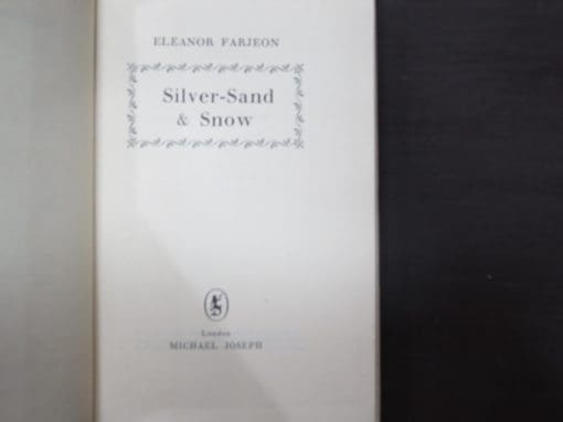 Eleanor Farjeon, Silver-Sand and Snow, a collection of her poems for children - Image 6