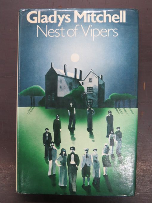 Gladys Mitchell, Nest of Vipers, Michael Joseph, London, Crime, Mystery, Detection, Dunedin Bookshop, Dead Souls Bookshop