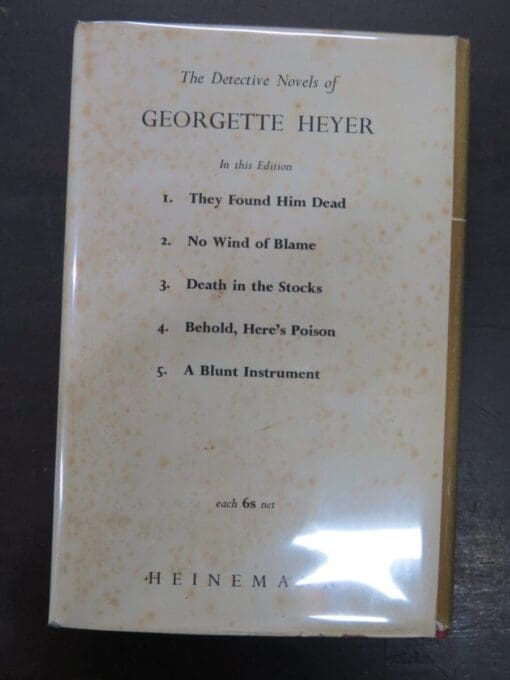 Georgette Heyer, A Blunt Instrument - Image 13