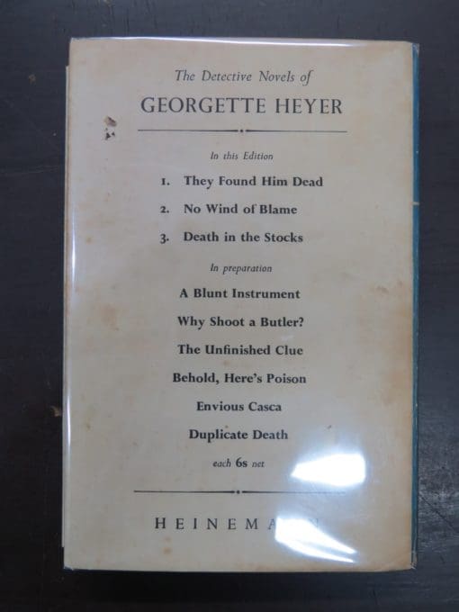 Georgette Heyer, Death in the stocks - Image 13