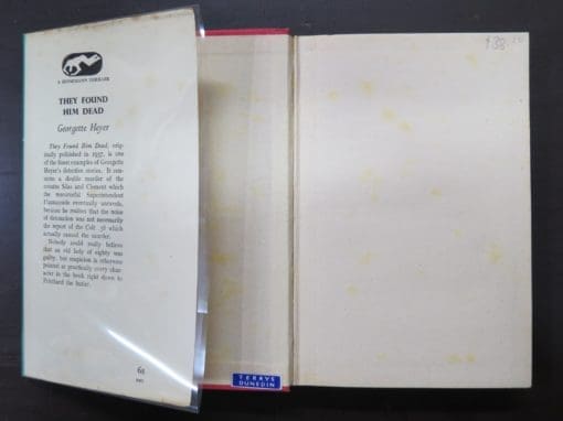 Georgette Heyer, They found him dead - Image 8