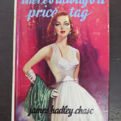 James Hadley Chase, There's Always A Price Tag, Thriller Book Club, London, Crime, Mystery, Detection, Dunedin Bookshop, Dead Souls Bookshop