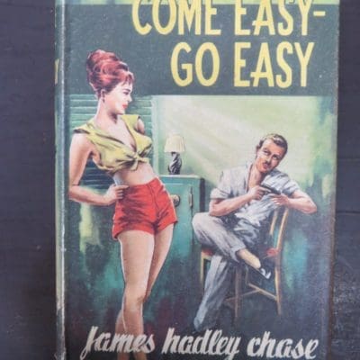 James Hadley Chase, Come Easy - Go Easy, Thriller Bookclub, London, Crime, Mystery, Detection, Dunedin Bookshop, Dead Souls Bookshop