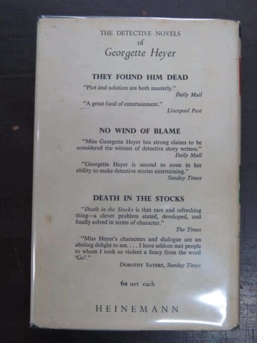 Georgette Heyer, Detection Unlimited - Image 13