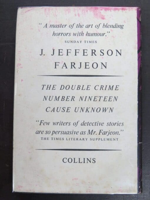 Castle of Fear, J Jefferson Farjeon - Image 16