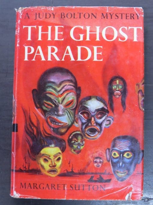 Margaret Sutton, The Ghost Paradem, Judy Bolton Mystery, Grosset & Dunlap, New York, Mystery, Vintage, Dunedin Bookshop, Dead Souls Bookshop