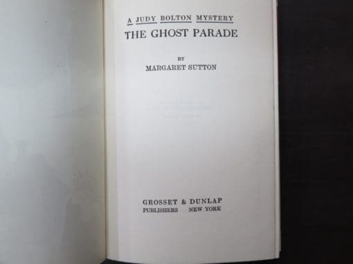 Margaret Sutton, The Ghost Parade, A Judy Bolton Mystery - Image 6
