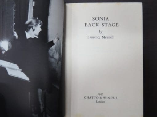 Laurence Meynell, Sonia Back Stage, A Mary Dunn Career Novel - Image 6