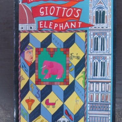 Michael Harlow, Giotto's Elephant, McIndoe, Dunedin, 1989, New Zealand Poetry, New Zealand Poet, New Zealand Literature, Dunedin Bookshop, Dead Souls Bookshop