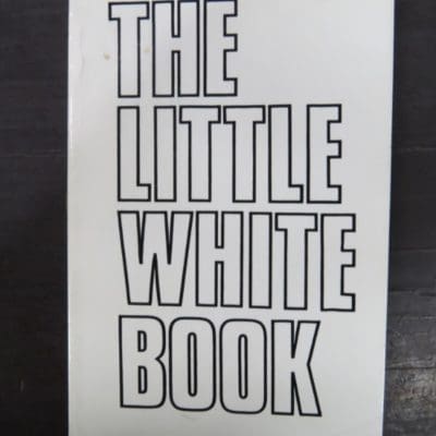 Little White Book, Little Red Book, Wellington, 1972, Founder Press, New Zealand Non-Fiction, Religion, Dunedin, Bookshop, Dead Souls Bookshop