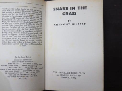 Anthony Gilbert, Snake In The Grass - Image 6