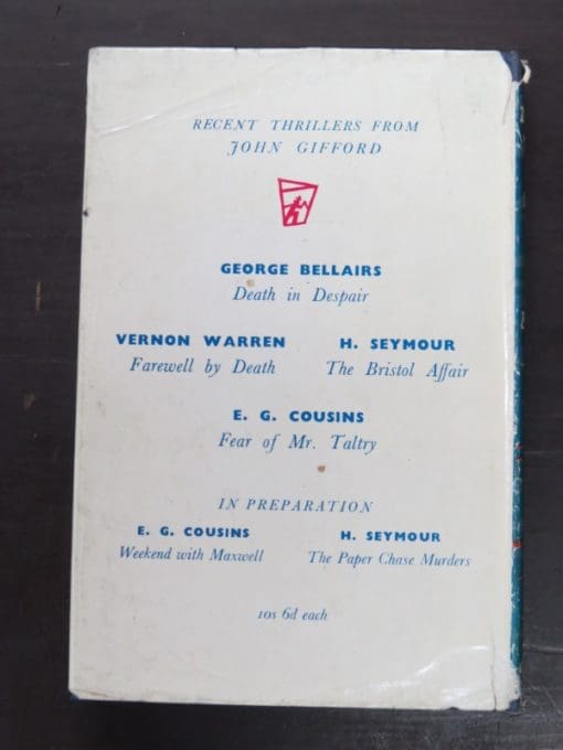 George Bellairs, Death of a Tin God - Image 14