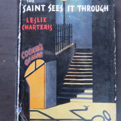 Leslie Charteris, The Saint See It Through, Hodder & Stoughton, London, 1947, Crime, Mystery, Detection, Dunedin Bookshop, Dead Souls Bookshop