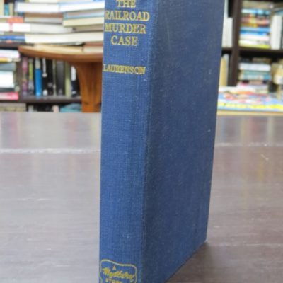 Laurenson, The Railroad Murder Case, Foulsham, London, 1950, Crime, Mystery, Detection, Dunedin Bookshop, Dead Souls Bookshop