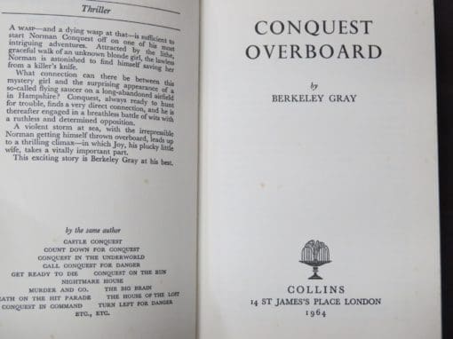 Berkeley Gray, Conquest Overboard - Image 6